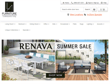 Tablet Screenshot of lafurniturestore.com